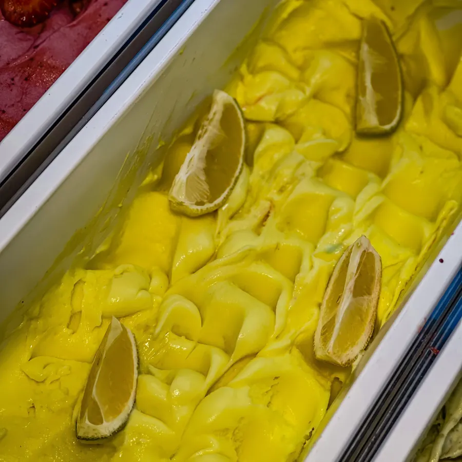 Glace – Sorbet au citron